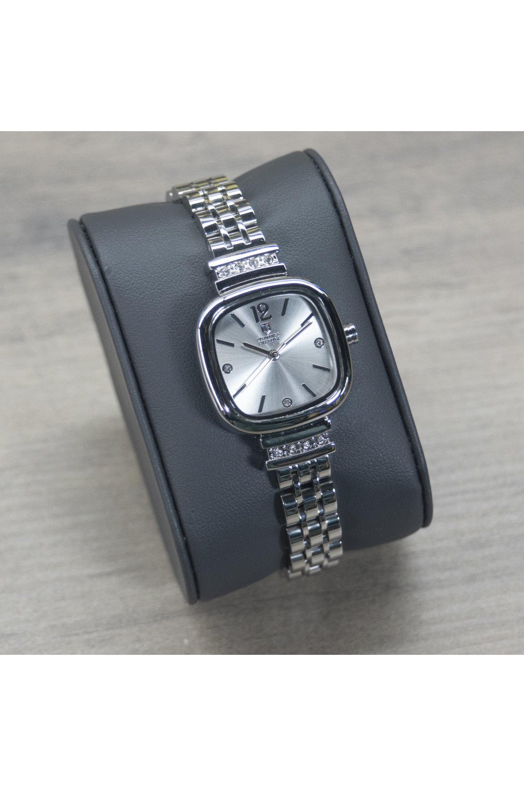 Montres Prestige Classic MPW-0036 Reloj de Mujer - Movimiento de Cuarzo - Metal con Esfera Plateada - 26 mm