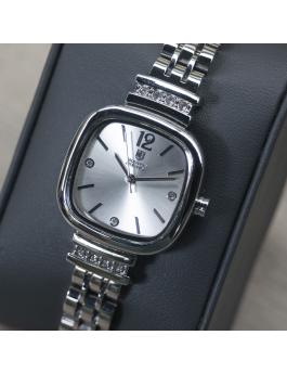 Montres Prestige Classic MPW-0036 Reloj de Mujer - Movimiento de Cuarzo - Metal con Esfera Plateada - 26 mm