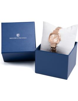 Montres Prestige Classic MPW-0038 Relógio Feminino - Movimento Quartz - Metal com Mostrador Rosé Dourado - 26 mm