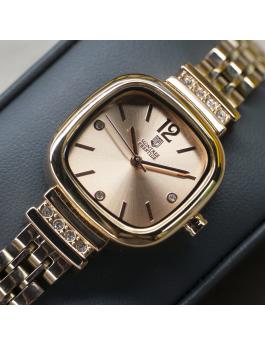 Montres Prestige Classic MPW-0038 Relógio Feminino - Movimento Quartz - Metal com Mostrador Rosé Dourado - 26 mm