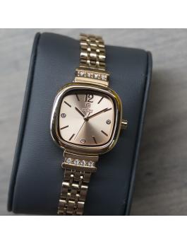 Montres Prestige Classic MPW-0038 Relógio Feminino - Movimento Quartz - Metal com Mostrador Rosé Dourado - 26 mm