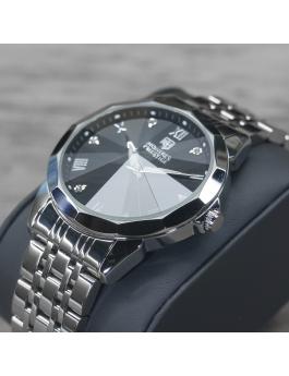 Montres Prestige Classic MPW-0040 Montre Homme - Mouvement Quartz - Métal avec Cadran Noir - 41 mm