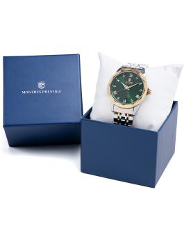 Montres Prestige Classic MPW-0044 Montre Homme - Mouvement Quartz - Métal avec Cadran Vert - 41 mm