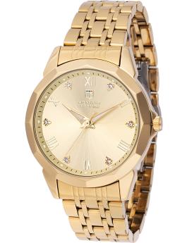 Montres Prestige Classic MPW-0045 Reloj de hombre - Movimiento de cuarzo - Metal con esfera dorada - 41 mm