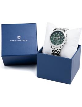 Montres Prestige Classic MPW-0049 Reloj de hombre - Movimiento de cuarzo - Metal con esfera verde - 40 mm