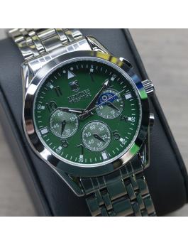 Montres Prestige Classic MPW-0049 Reloj de hombre - Movimiento de cuarzo - Metal con esfera verde - 40 mm
