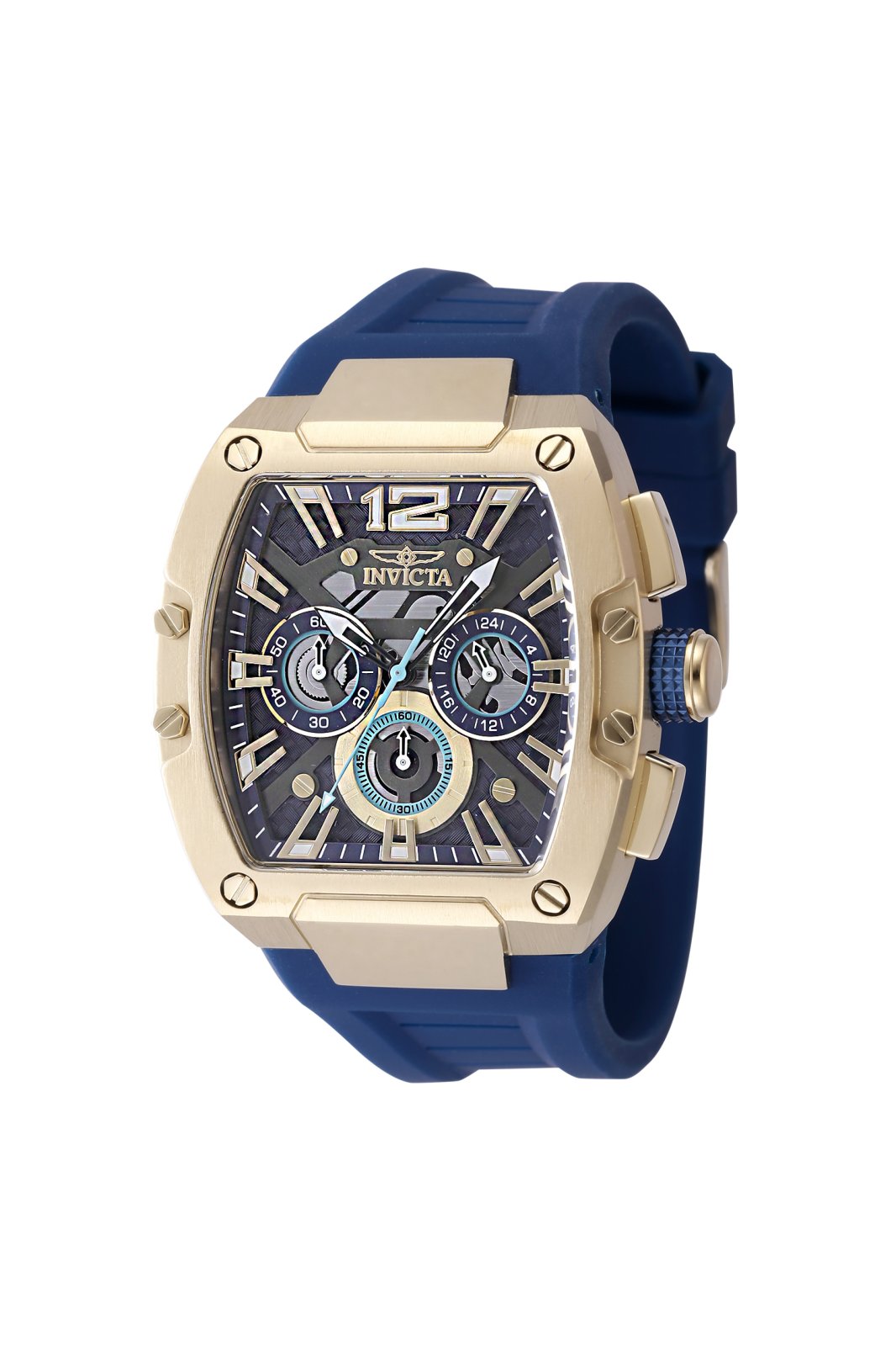 Invicta Racing Orologio Uomo Quarzo 43mm – Cassa Acciaio Quadrante Giallo (Modello 47770)