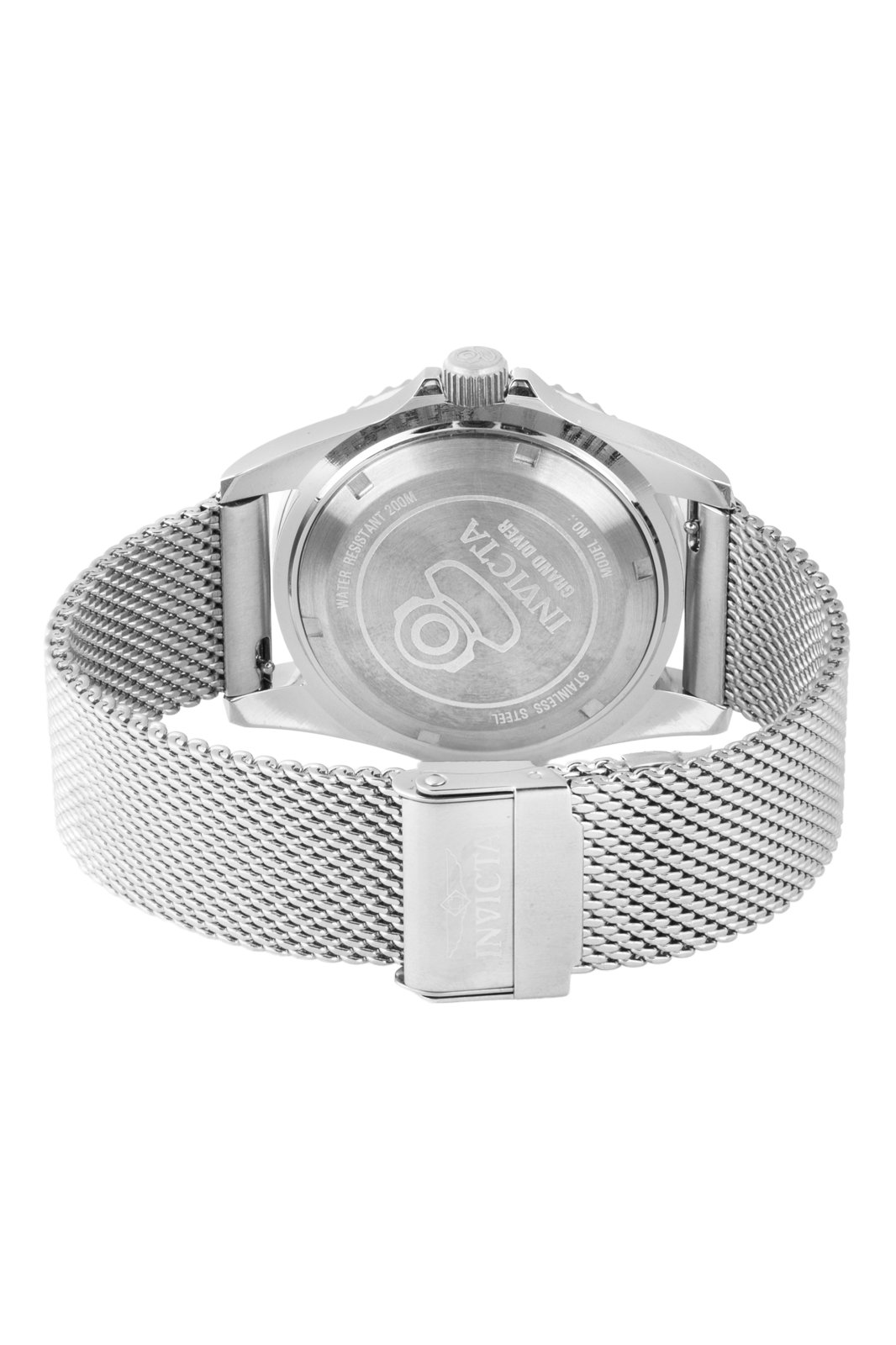 Invicta Pro Diver 48215 Men's Watch - Quartz Movement - Stainless Steel with Black Dial - 42 mm