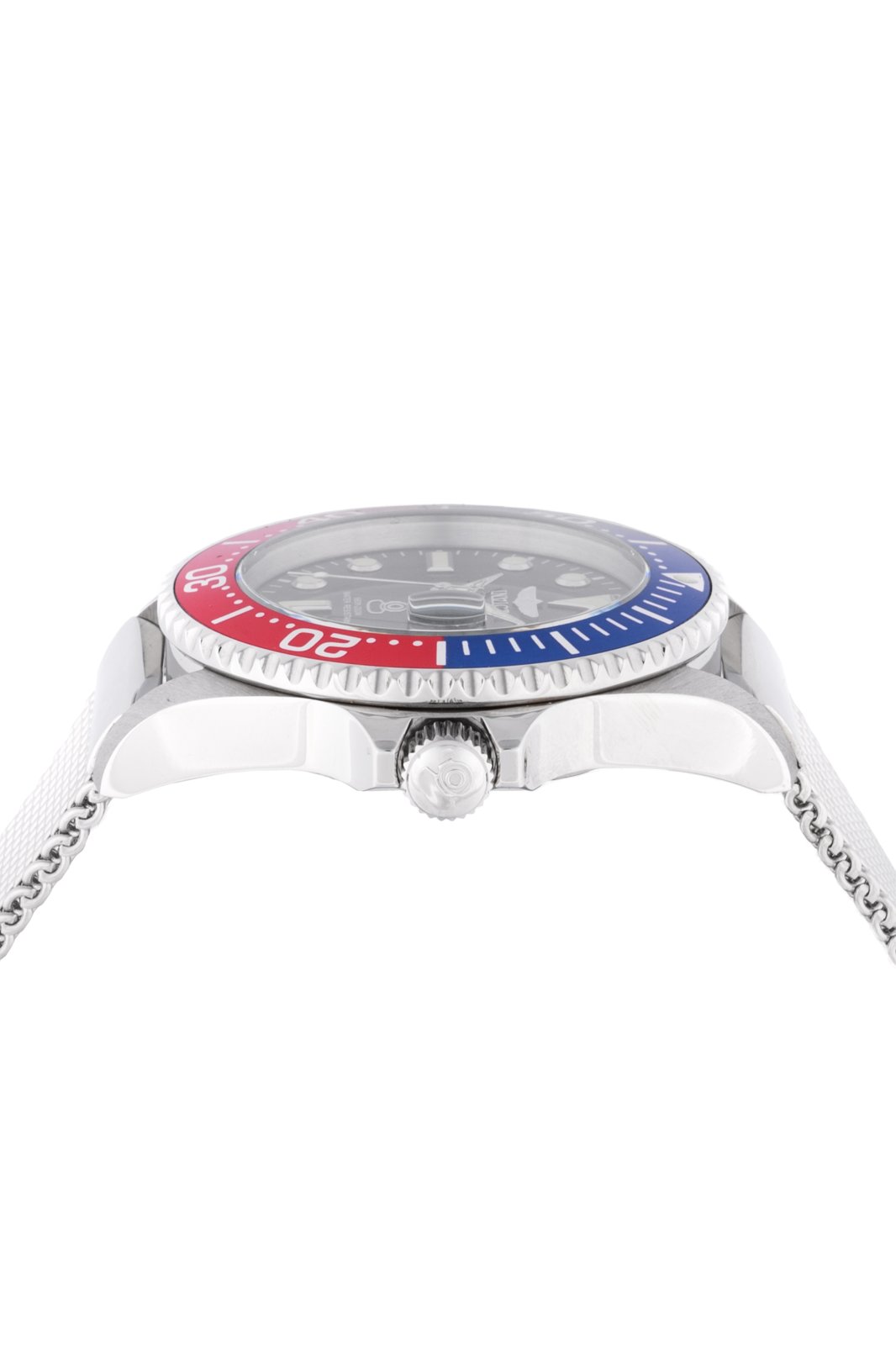 Invicta Pro Diver 48215 Men's Watch - Quartz Movement - Stainless Steel with Black Dial - 42 mm