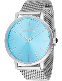 Invicta Angel 48844 Orologio da Donna - Movimento al Quarzo - Acciaio Inossidabile con Quadrante Blu - 38 mm