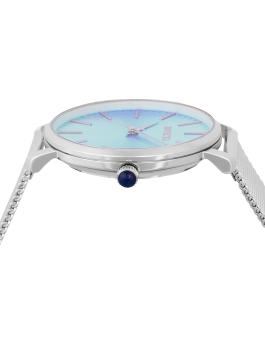 Invicta Angel 48844 Reloj de Mujer - Movimiento de Cuarzo - Acero Inoxidable con Esfera Azul - 38 mm