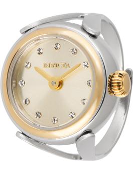 Invicta Mini 48576 Relógio Feminino - Movimento Quartz - Aço Inoxidável com Mostrador Dourado - 17 mm