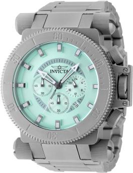 Invicta Coalition Forces 48220 Relógio Masculino - Movimento Quartz - Titânio com Mostrador Azul - 51 mm