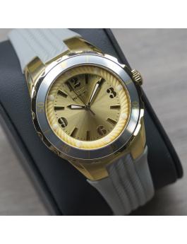 Invicta Angel 48850 Reloj de Mujer - Movimiento de Cuarzo - Acero Inoxidable con Esfera Dorada - 38 mm