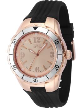Invicta Angel 48854 Women's Watch - Quartz Movement - Stainless Steel with Rose Gold Dial - 38 mm