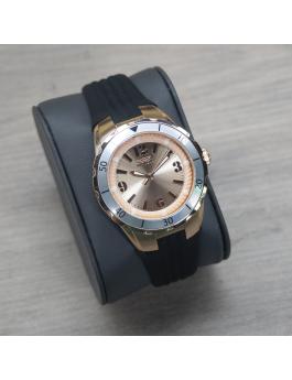 Invicta Angel 48854 Dameshorloge - Quartz Uurwerk - Roestvrij Staal met Roségouden Wijzerplaat - 38 mm