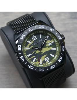 Chase Durer Special CDW-0182 Relógio Masculino - Movimento de Quartzo - Aço Inoxidável com Mostrador Verde - 45 mm