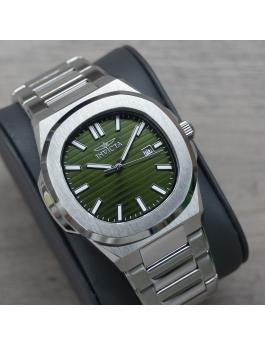 Invicta Speedway 48323 Reloj de Hombre - Movimiento de Cuarzo - Acero Inoxidable con Esfera Verde - 41 mm
