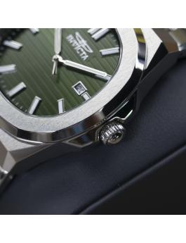 Invicta Speedway 48323 Reloj de Hombre - Movimiento de Cuarzo - Acero Inoxidable con Esfera Verde - 41 mm