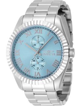 Invicta Specialty 48903 Relógio Masculino - Movimento Quartz - Aço Inoxidável com Mostrador Azul - 43 mm