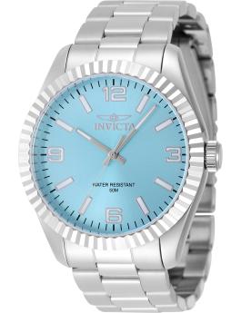Invicta Specialty 48904 Relógio Masculino - Movimento de Quartzo - Aço Inoxidável com Mostrador Azul - 43 mm