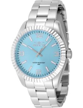 Invicta Specialty 48905 Reloj de Mujer - Movimiento de Cuarzo - Acero Inoxidable con Esfera Azul - 36 mm
