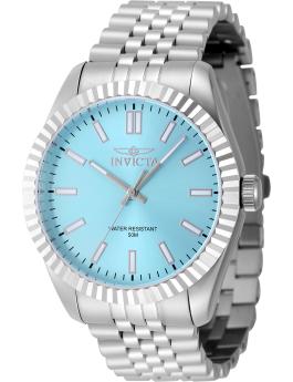 Invicta Specialty 48906 Men's Watch - Quartz Movement - Stainless Steel with Blue Dial - 43 mm