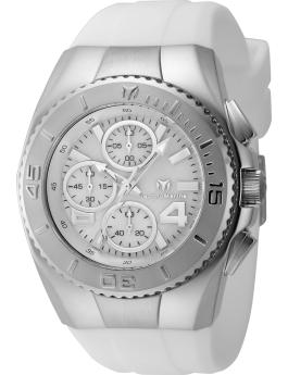 TechnoMarine Cruise TM-124028 Orologio da Uomo - Movimento al Quarzo - Acciaio Inossidabile con Quadrante Bianco - 43 mm