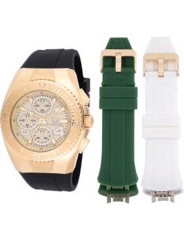 TechnoMarine Cruise TM-124031 Orologio da Uomo - Movimento al Quarzo - Acciaio Inossidabile con Quadrante Dorato - 43 mm