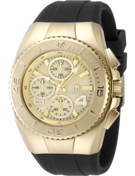 TechnoMarine Cruise TM-124031 Orologio da Uomo - Movimento al Quarzo - Acciaio Inossidabile con Quadrante Dorato - 43 mm