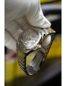 Invicta Speedway 48324 Reloj para Hombre - Movimiento de Cuarzo - Acero Inoxidable con Esfera Plateada - 41 mm