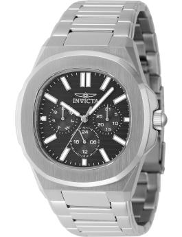 Invicta Speedway 48325 Orologio da Uomo - Movimento al Quarzo - Acciaio Inossidabile con Quadrante Nero - 41 mm