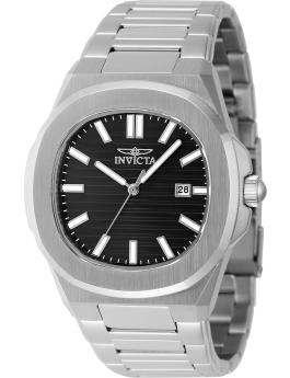 Invicta Speedway 48319 Orologio da Uomo - Movimento al Quarzo - Acciaio Inossidabile con Quadrante Nero - 41 mm