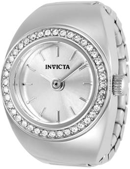 Invicta Mini 48943 Orologio da Donna - Movimento al Quarzo - Acciaio Inossidabile con Quadrante Argento - 17 mm