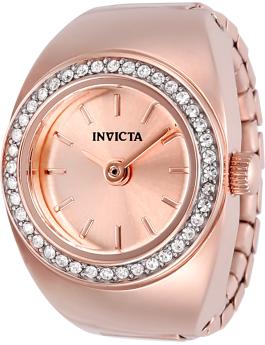 Invicta Mini 48945 Orologio da Donna - Movimento al Quarzo - Acciaio Inossidabile con Quadrante in Oro Rosa - 17 mm