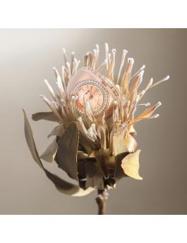 Invicta Mini 48945 Reloj de Mujer - Movimiento de Cuarzo - Acero Inoxidable con Esfera de Oro Rosa - 17 mm