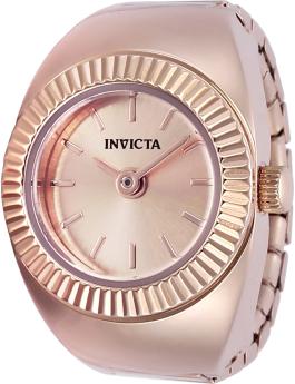 Invicta Mini 48948 Orologio da Donna - Movimento al Quarzo - Acciaio Inossidabile con Quadrante in Oro Rosa - 17 mm