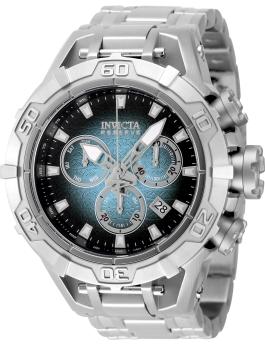 Invicta Reserve - Ocean Warrior 47850 Relógio Masculino - Movimento de Quartzo - Aço Inoxidável com Mostrador Azul - 54 mm