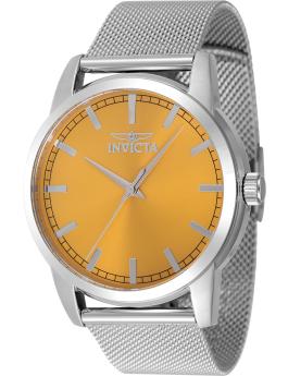 Invicta Celestial 48506 Orologio da Uomo - Movimento al Quarzo - Acciaio Inossidabile con Quadrante Giallo - 43 mm