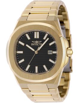 Invicta Speedway 48516 Reloj de Hombre - Movimiento de Cuarzo - Acero Inoxidable con Esfera Negra - 41 mm