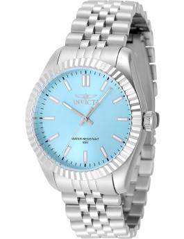 Invicta Specialty 48907 Relógio Feminino - Movimento de Quartzo - Aço Inoxidável com Mostrador Azul - 36 mm
