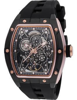 Invicta S1 Rally 49016 Rel&oacute;gio Masculino - Movimento Autom&aacute;tico - A&ccedil;o Inoxid&aacute;vel com Mostrador Preto - 44 mm