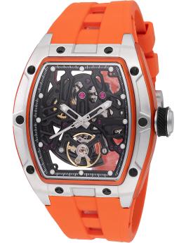 Invicta S1 Rally 49033 Herrenuhr - Automatisches Uhrwerk - Edelstahl mit schwarzem Zifferblatt - 44 mm