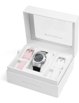 TechnoMarine Cruise TM-124033 Damen Uhr - Quartz Bewegung - Edelstahl mit Schwarzem Zifferblatt - 38 mm