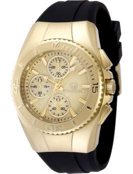 TechnoMarine Cruise TM-124035 Dameshorloge - Quartz Uurwerk - Roestvrij Staal met Gouden Wijzerplaat - 38 mm