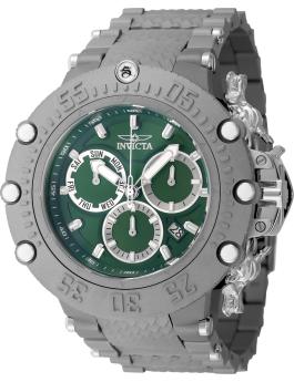 Invicta Subaqua 48192 Reloj para Hombre - Movimiento de Cuarzo - Titanio con Esfera Verde - 52 mm