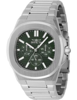 Invicta Speedway 48329 Relógio Masculino - Movimento Quartz - Aço Inoxidável com Mostrador Verde - 41 mm