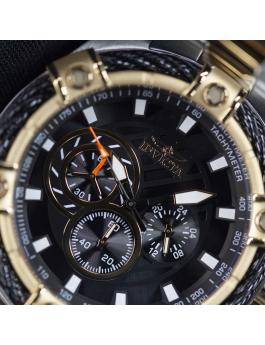 Invicta Bolt 48868 Relógio Masculino - Movimento Quartz - Aço Inoxidável com Mostrador Preto - 52 mm
