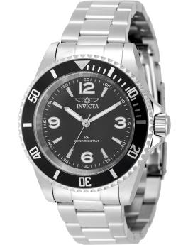 Invicta Specialty 49335 Relógio Masculino - Movimento de Quartzo - Aço Inoxidável com Mostrador Preto - 40 mm