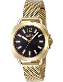 Invicta Wildflower 48916 Reloj de Mujer - Movimiento de Cuarzo - Acero Inoxidable con Esfera Gris - 32 mm